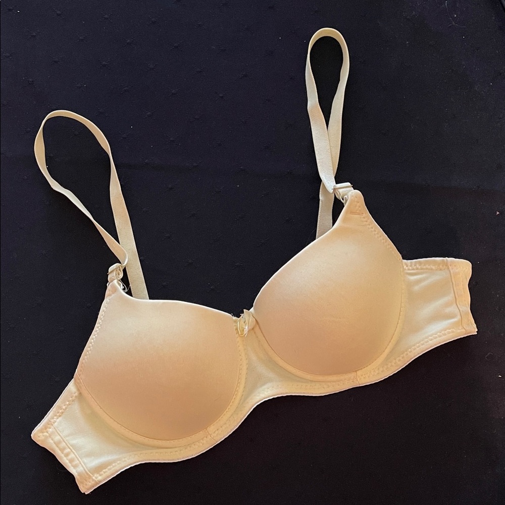 Elegant Cream Underwire Bra